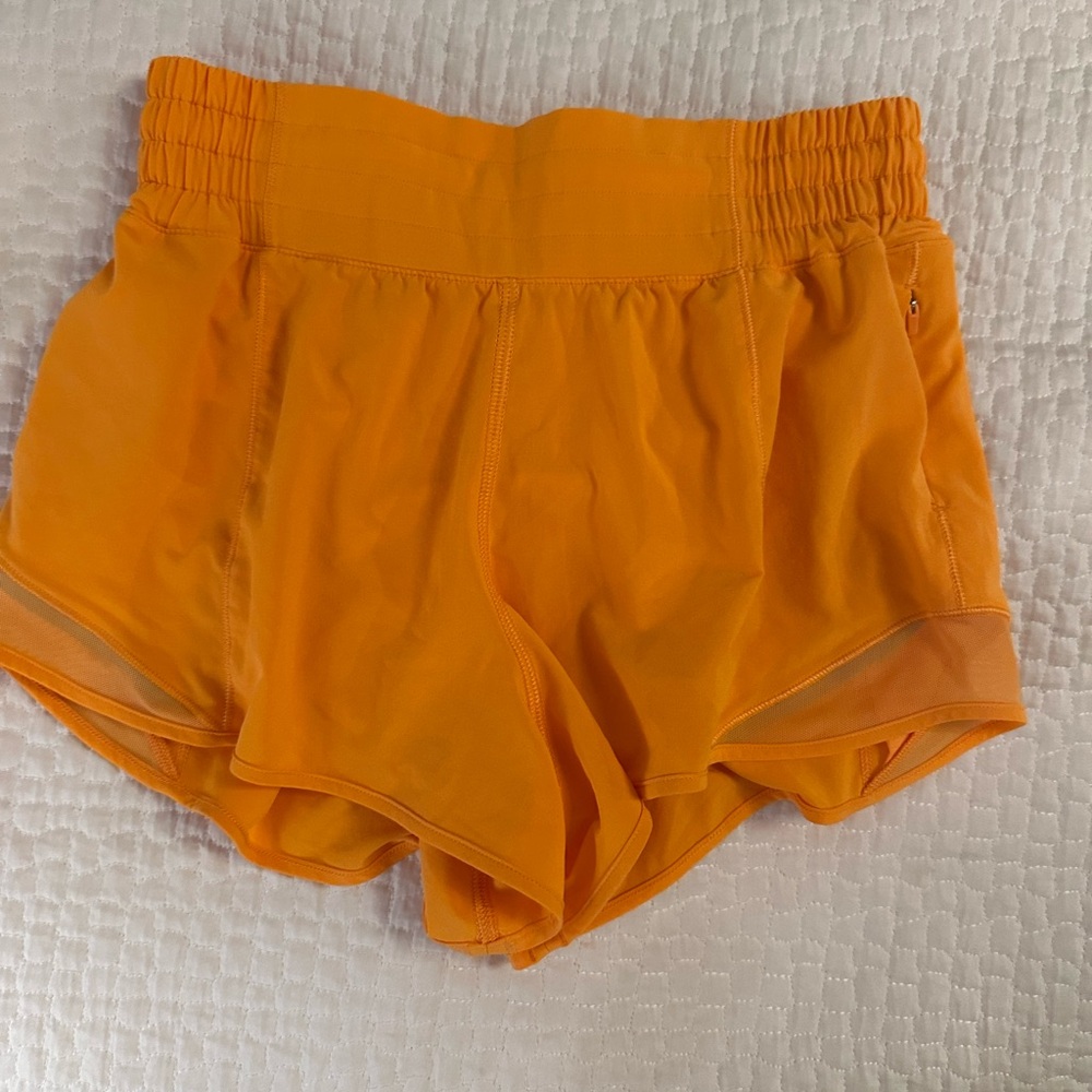 Lululemon Orange Women's Shorts